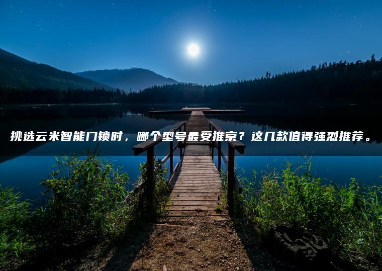 挑选云米智能门锁时,哪个型号更受推崇?这几款值得强烈推荐。(图1)
